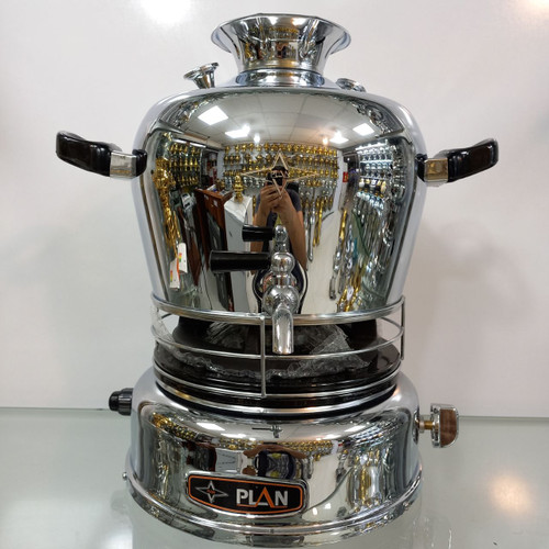 سماور گازی پلان مدل 1515 ظرفیت 6 لیتری