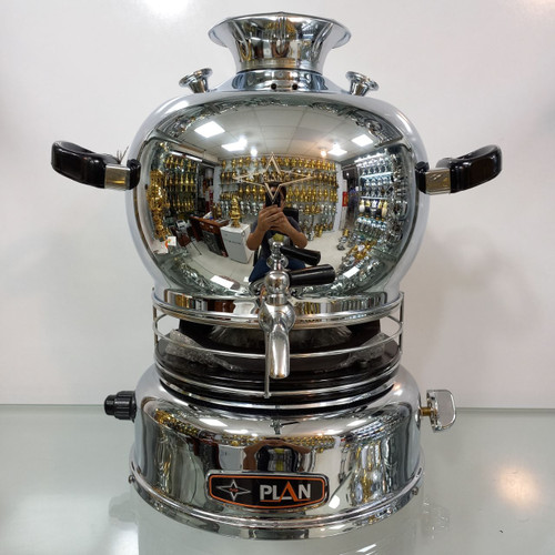 سماور گازی پلان مدل 1580 ظرفیت 6 لیتری