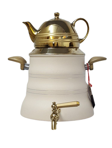 کتری قوری نزاز کد 3026 کرم