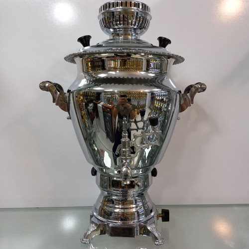 سماور گازی عالی نسب مدل گنجینه سیمین