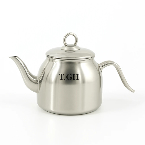 قوری قیطاسی مدل اپادانا 1 لیتری براق دسته استیل 1076