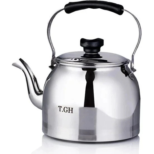 کتری لوله دار قیطاسی 3 لیتر مدل 30708 مات کف چدن