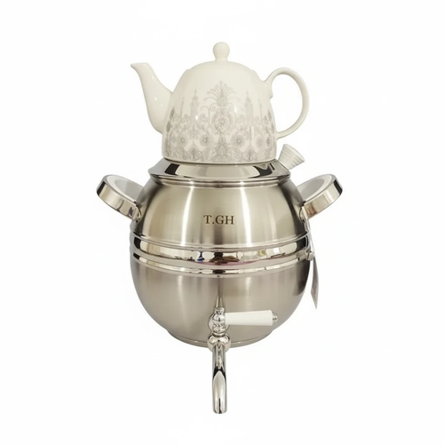 کتری قوری قیطاسی 7 لیتری مدل 7070 کف چدن