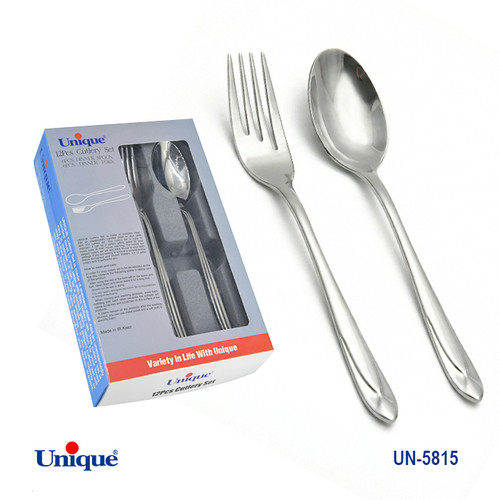 قاشق چنگال تک استیل یونیک 5185