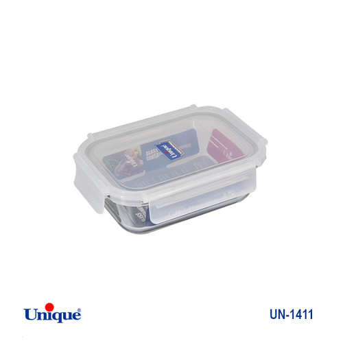 ظرف غذا یونیک مستطیل سایز کوچک 1411