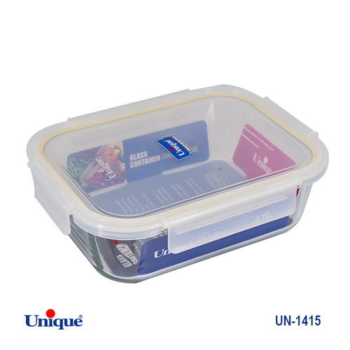 ظرف غذا یونیک مستطیل سایز بزرگ 1415