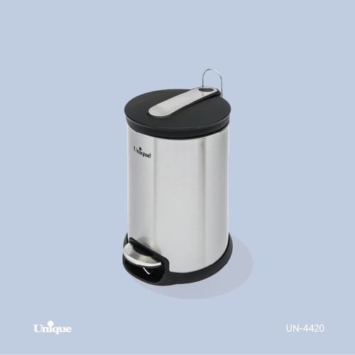 سطل 12 لیتر استیل باآرام بند یونیک کد 4420