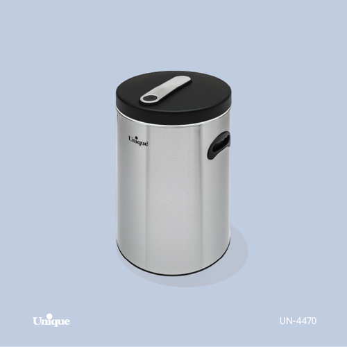 سطل برنج 16 کیلویی بدون پیمانه استیل یونیک 4470