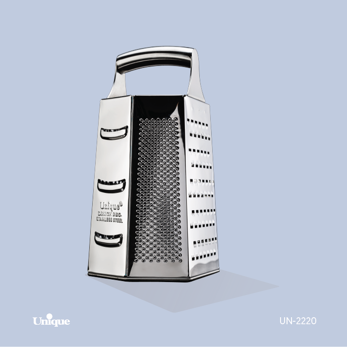 رنده استیل 6 گوش بزرگ یونیک مدل 2220