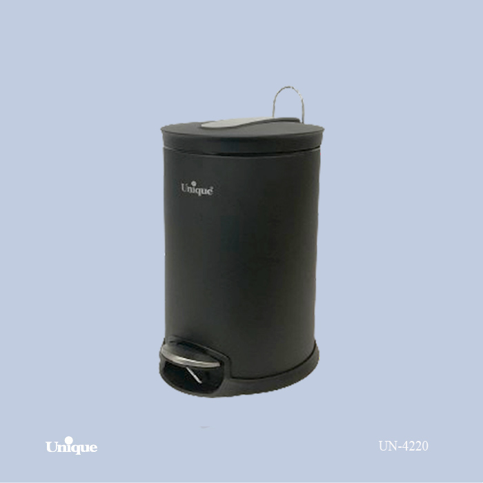 سطل 12 لیتر مشکی یونیک مدل 4220