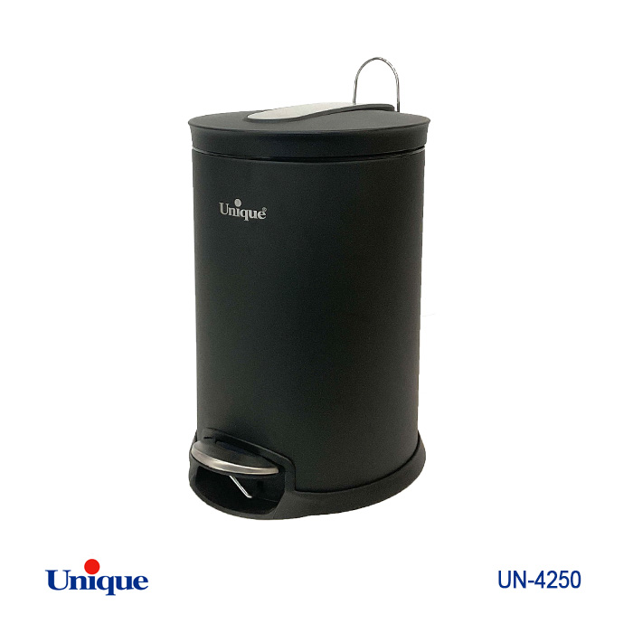سطل زباله 14 لیتر مشکی یونیک 4450